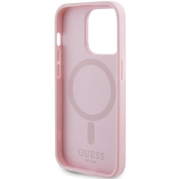 GUESS GUHMP14XPSAHMCP IPHONE 14 PRO MAX 6.7 "PINK/PINK HARDCASE SAFFIANO MAGSAFE