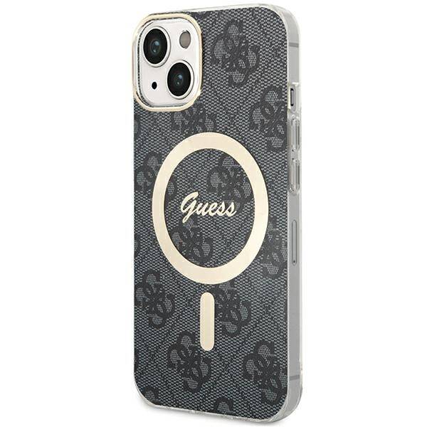 GUESS GUHMP15MH4STK IPHONE 15 PLUS / 14 PLUS 6.7 "BLACK / BLACK HARDCASE 4G MAGSAFE