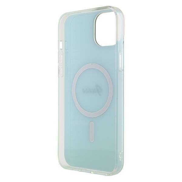 GUESS GUHMP15MHITSQ IPHONE 15 PLUS / 14 PLUS 6.7 "TURQUOISE / TURQUOISE HARDCASE IML IRIDESCENT MAGSAFE