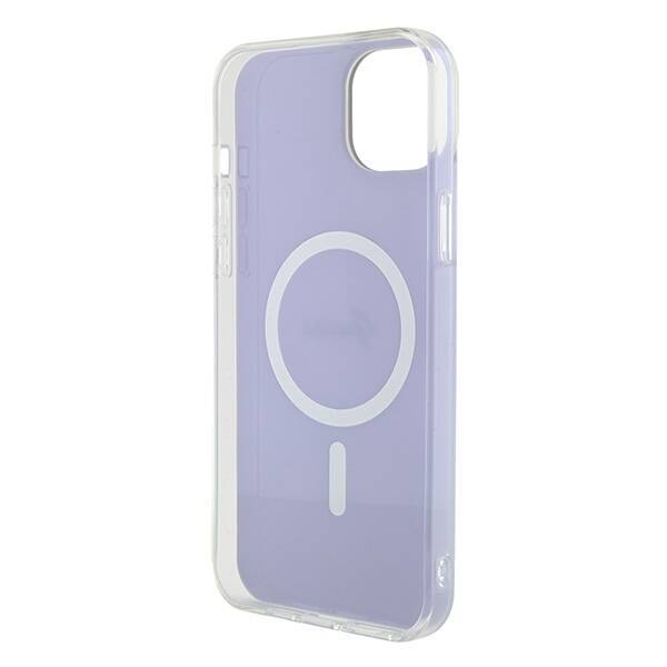 GUESS GUHMP15MITSU IPHONE 15 PLUS / 14 PLUS 6.7 "PURPLE / PURPLE HARDCASE IML IRIDESCENT MAGSAFE