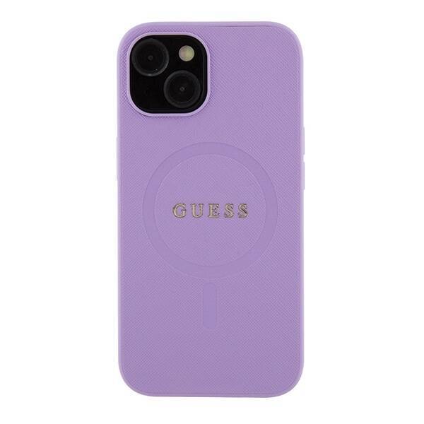 GUESS GUHMP15MPSAHMCU IPHONE 15 PLUS / 14 PLUS 6.7 "PURPLE / PURPLE HARDCASE SAFFIANO MAGSAFE