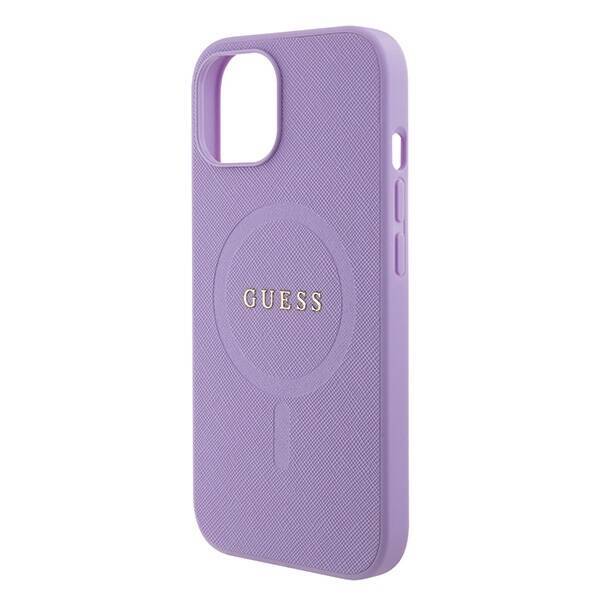 GUESS GUHMP15MPSAHMCU IPHONE 15 PLUS / 14 PLUS 6.7 "PURPLE / PURPLE HARDCASE SAFFIANO MAGSAFE