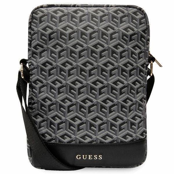 GUESS GUTB10HGCFSEK 10 "BLACK/BLACK GCUBE STRIPE TABLET BAG