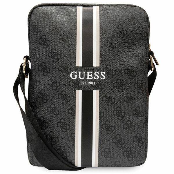 GUESS GUTB10P4RPSK 10 "BLACK/BLACK 4G STRIPE TABLET BAG