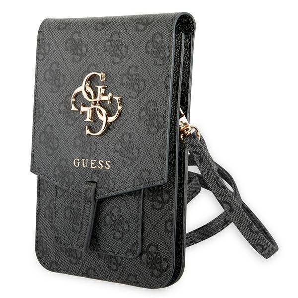 GUESS HANDBAG GUWBG4GFGR GRAY/GRAY 4G BIG LOGO