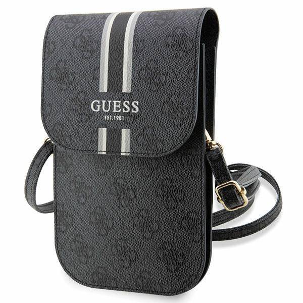 GUESS HANDBAG GWBP4RPSK BLACK/BLACK 4G STRIPES