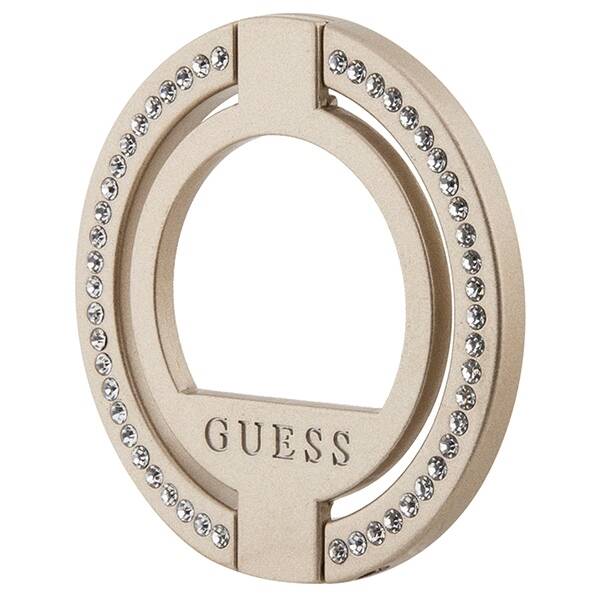 GUESS MAGSAFE RING STAND GUMRSALDGD ZŁOTY/GOLD RHINESTONE