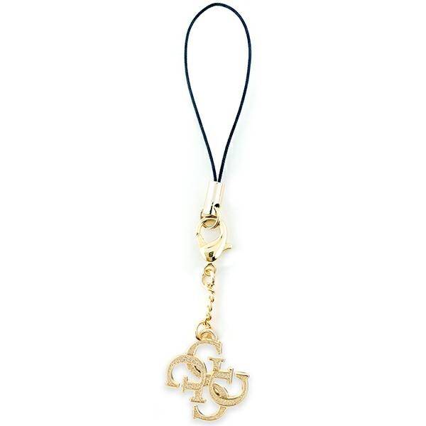 GUESS PENDANT GUCPM4GID PHONE STRAP 4G GLITTER CHARM