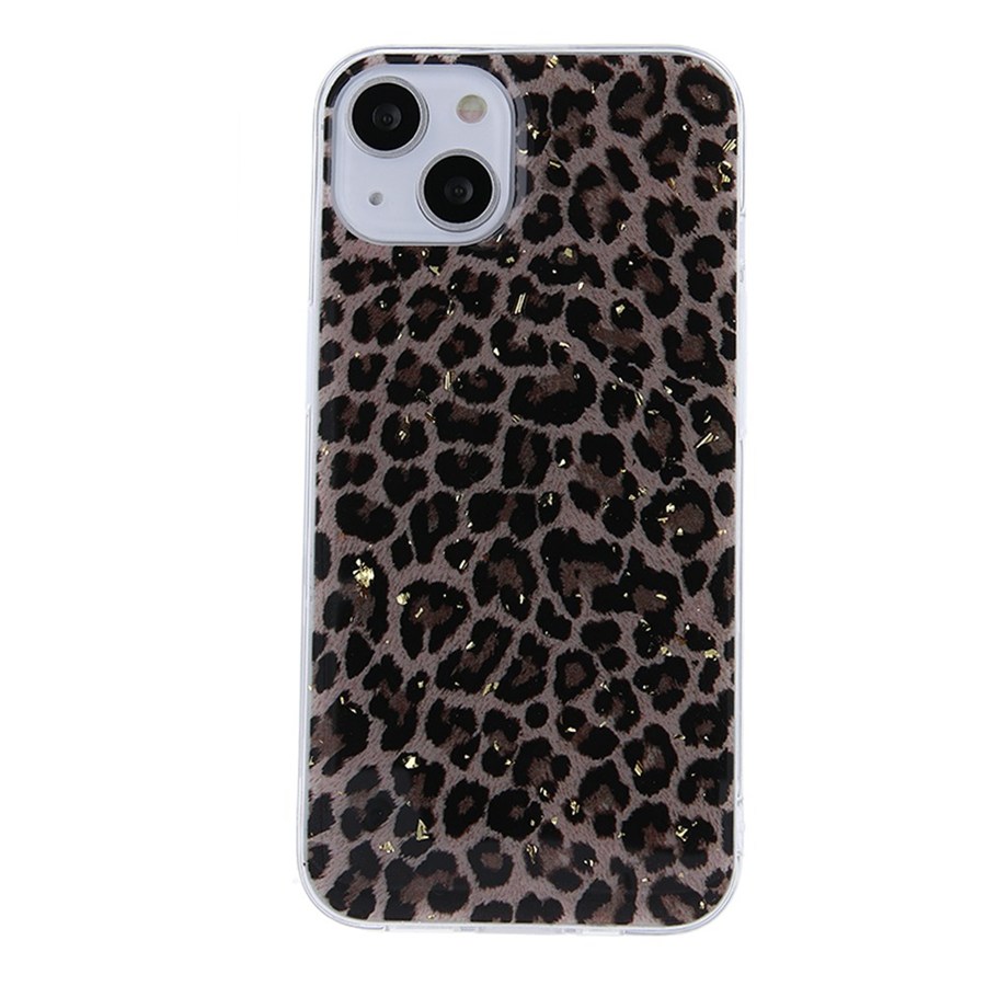 Gold Glam overlay for realme c21y / c25y leopard 1