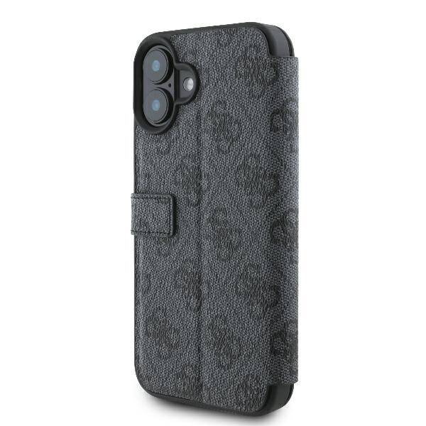 Guess GUBKP16M4GMGGR iPhone 16 Plus 6.7" czarny/black book 4G Metal Logo