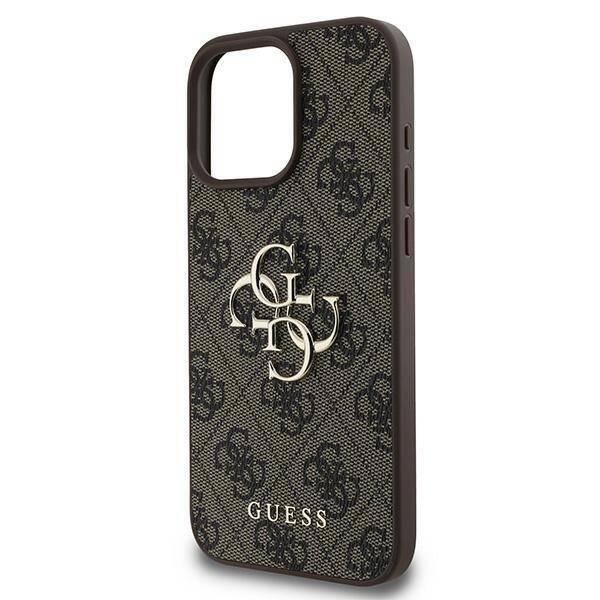 Guess GUHCP16L4GMGBR iPhone 16 Pro 6.3" brązowy/brown hardcase 4G Big Logo