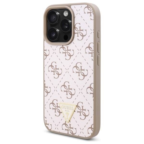 Guess GUHCP16LPG4GPH iPhone 16 Pro 6.3" biały/white hardcase New 4G Triangle