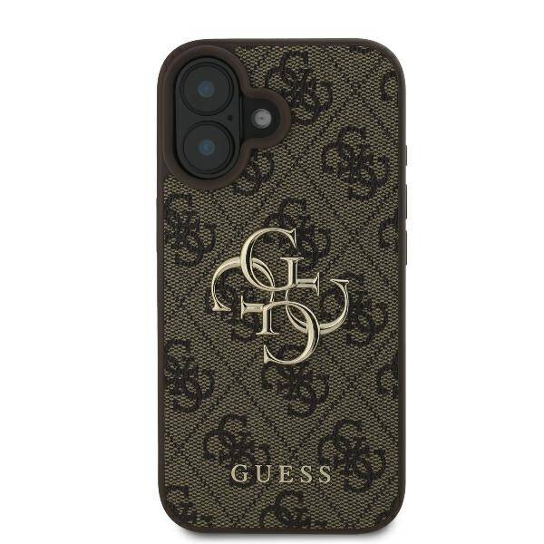 Guess GUHCP16M4GMGBR iPhone 16 Plus 6.7" brązowy/brown hardcase 4G Big Logo