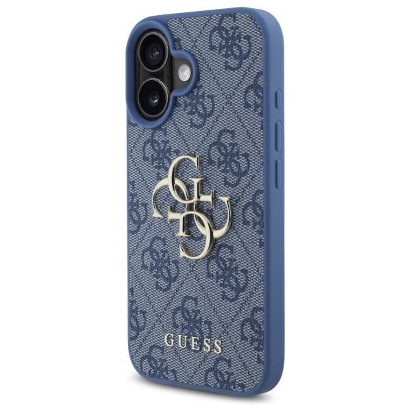 Guess GUHCP16S4GMGBL iPhone 16 6.1" niebieski/blue hardcase 4G Big Logo