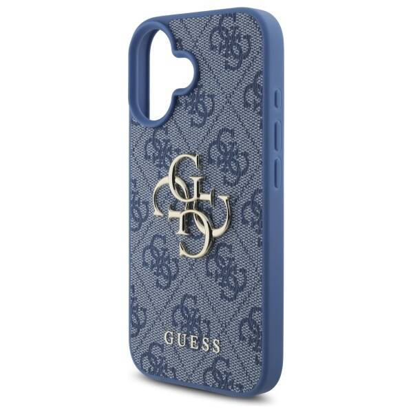 Guess GUHCP16S4GMGBL iPhone 16 6.1" niebieski/blue hardcase 4G Big Logo