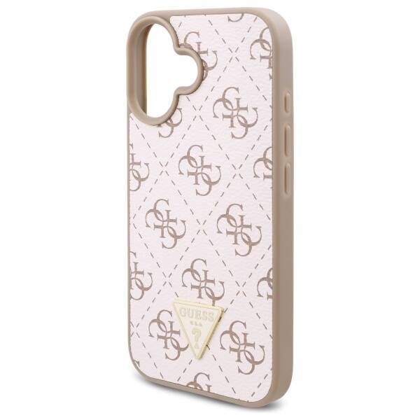 Guess GUHCP16SPG4GPH iPhone 16 6.1" biały/white hardcase New 4G Triangle