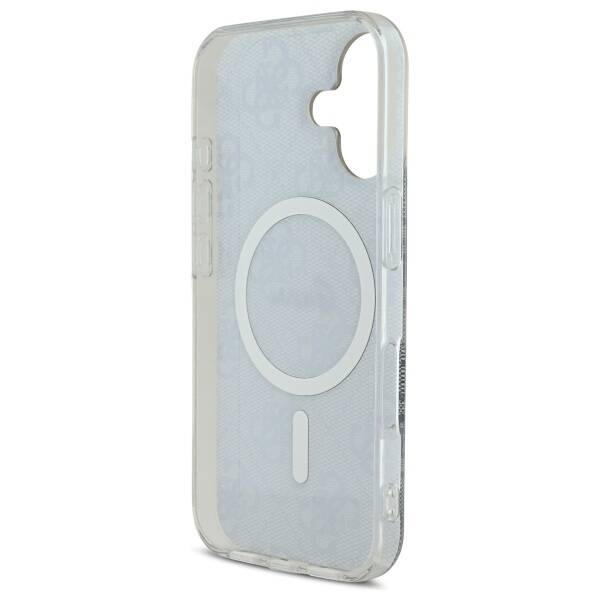 Guess GUHMP16SH4STB iPhone 16 6.1" niebieski/blue hardcase IML 4G MagSafe