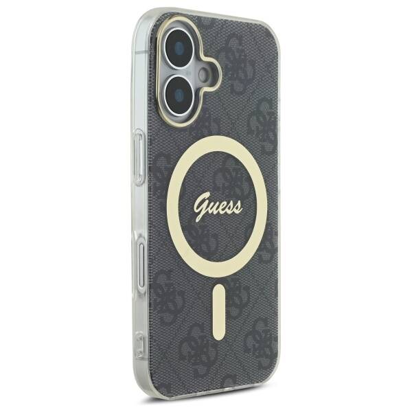 Guess GUHMP16SH4STK iPhone 16 6.1" czarny/black hardcase IML 4G MagSafe