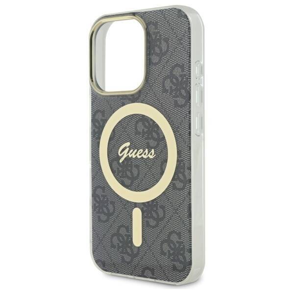 Guess GUHMP16XH4STK iPhone 16 Pro Max 6.9" czarny/black hardcase IML 4G MagSafe