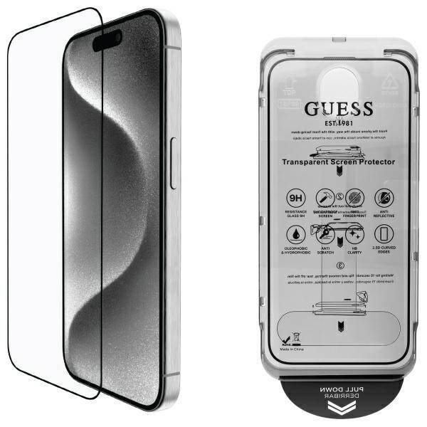 Guess GUTGP16SBOKGCIT iPhone 16 6.1"      Screen Protector 2.5D Outline - ochrona wyświetlacza