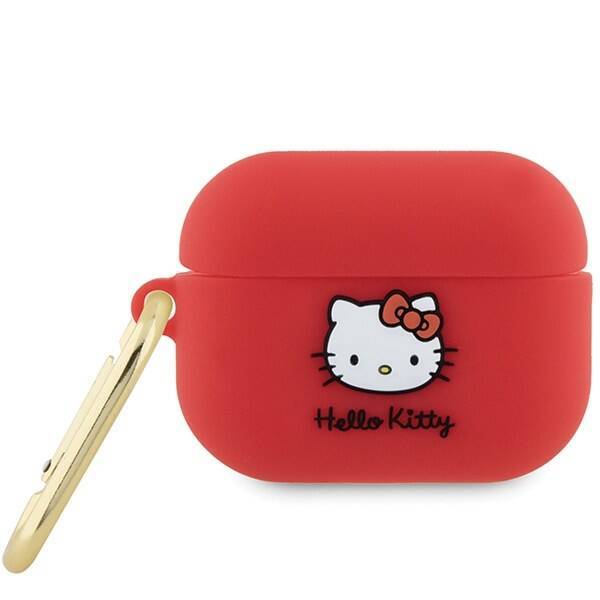 HELLO KITTY HKAP23DKHSF AIRPODS PRO 2 COVER FUCHSIA/FUSCHIA SILICONE 3D KITTY HEAD