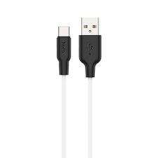 HOCO USB CABLE - X21 3A USB-C 1M BLACK AND WHITE