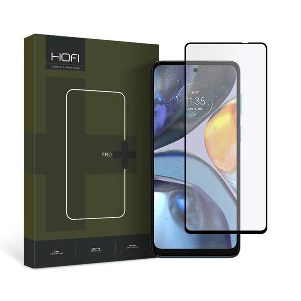 HOFI GLASS PRO+ MOTOROLA MOTO G22 BLACK TEMPERED GLASS