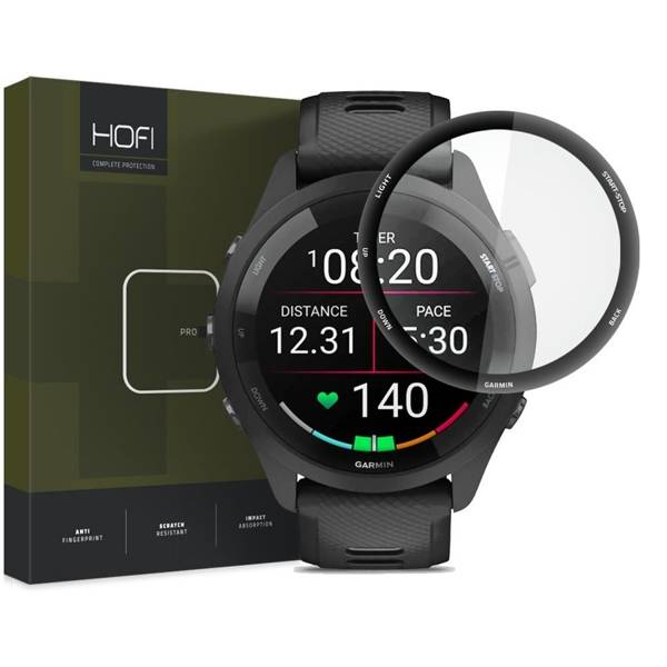 HOFI HOFI HYBRIG PRO+ GARMIN FORERUNNER 265 BLACK HYBRID GLASS