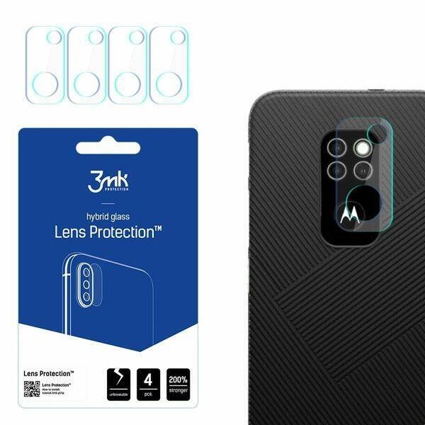 HYBRID GLASS 3MK FLEXIBLE GLASS LENS  MOTOROLA DEFY 2021 CAMERA 4 PCS.