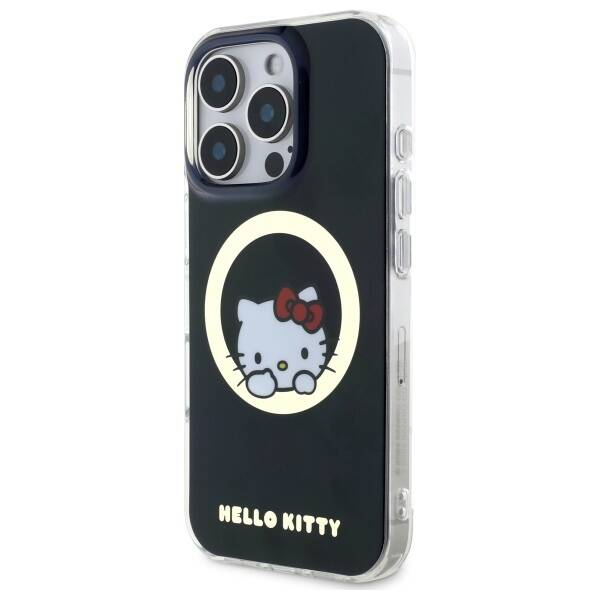 Hello Kitty HKHMP16LHSWKK iPhone 16 Pro 6,3" czarny/black hardcase IML Sweet Kitty Magsafe