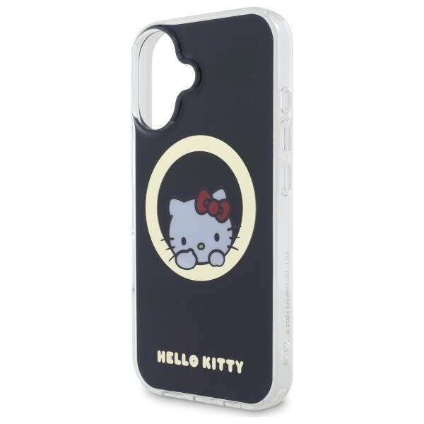 Hello Kitty HKHMP16SHSWKK iPhone 16 6,1" czarny/black hardcase IML Sweet Kitty Magsafe