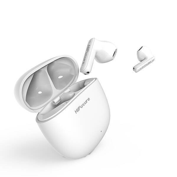 HiFuture słuchawki Colorbuds2 Bluetooth 5.3 TWS + stacja dokująca biały/white (HEC2WH)