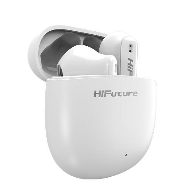 HiFuture słuchawki Colorbuds2 Bluetooth 5.3 TWS + stacja dokująca biały/white (HEC2WH)