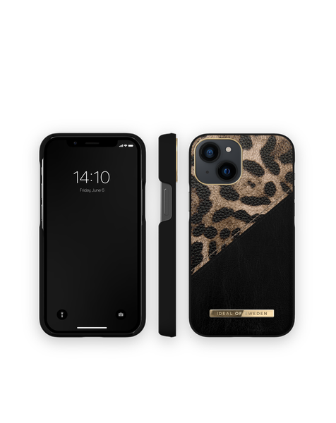 IDEAL OF SWEDEN IDACAW21-I2154-330 IPHONE 13 MINI CASE MIDNIGHT LEOPARD