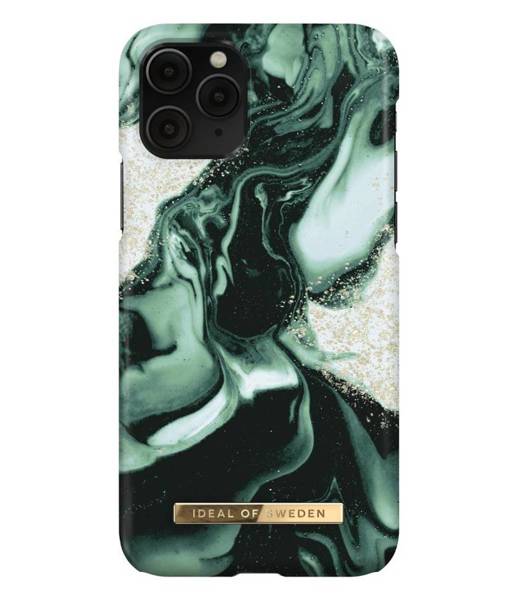 IDEAL OF SWEDEN IDFCAW21-I1958-320 IPHONE 11 PRO CASE GOLDEN OLIVE MARBLE