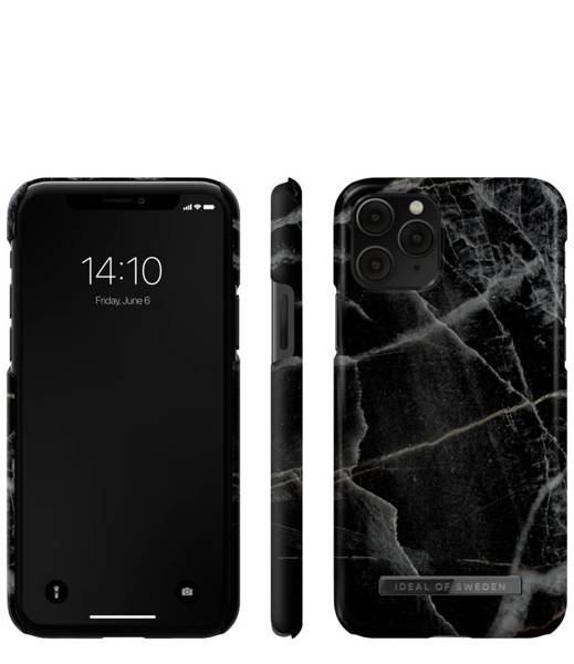 IDEAL OF SWEDEN IDFCAW21-I1958-358 IPHONE 11 PRO BLACK THUNDER MARBLE