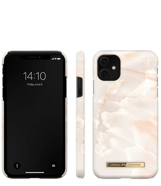IDEAL OF SWEDEN IDFCSS21-I1961-257 IPHONE 11 CASE ROSE PEARL MARBLE