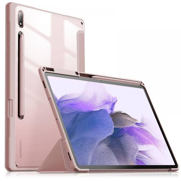 INFILAND CRYSTAL CASE GALAXY TAB S7 FE 5G 12.4 T730 / T736B PINK