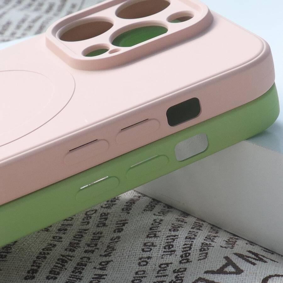 IPHONE 13 PRO SILICONE CASE MAGSAFE - PINK