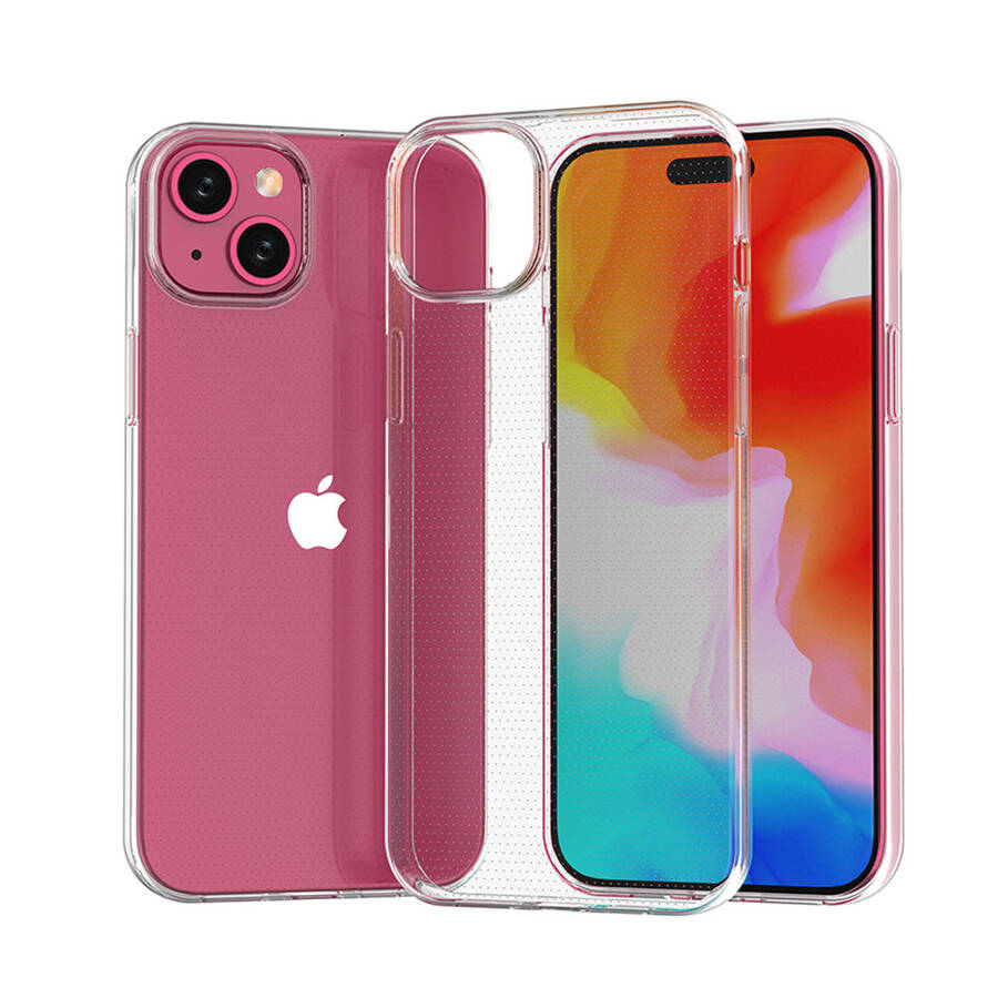 IPHONE 15 PLUS CASE FROM THE ULTRA CLEAR SERIES IN TRANSPARENT COLOR