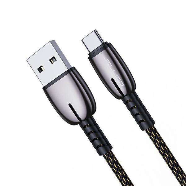 JELLICO USB CABLE - A19 3.1A USB-C 1M BLACK