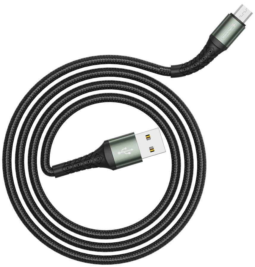 JELLICO cable B10 Micro USB 3.1A 1M Black