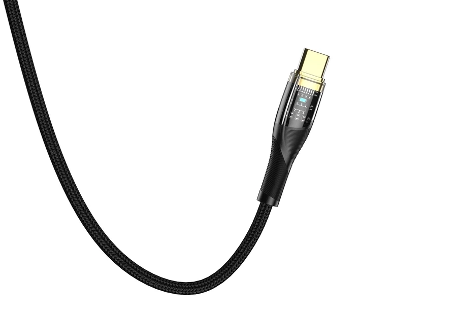 JELLICO cable B20 USB-C 3.1A 1M Black