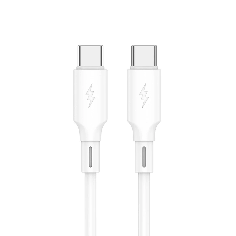 JELLICO cable B24 USB-C - USB-C PD 60W 1M White