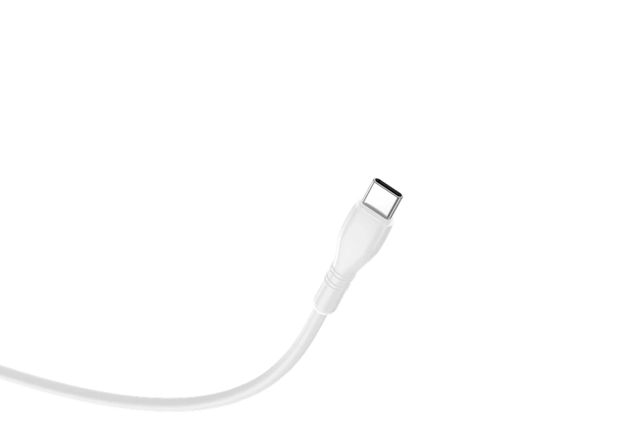 JELLICO cable B9 USB-C - USB-C PD 66W 1M White