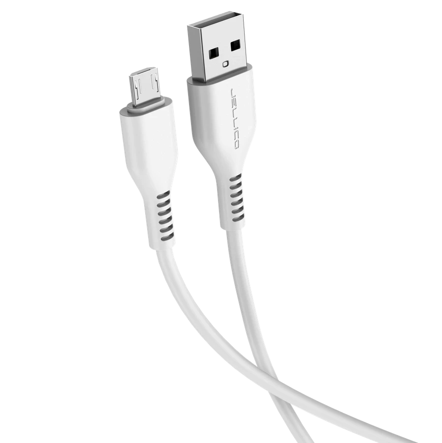 JELLICO cable KDS-30 Micro USB 3.1A 1M White