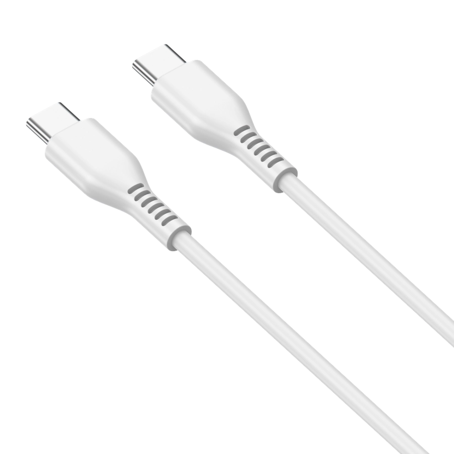 JELLICO cable KDS-30 USB-C - USB-C PD 60W 1M White