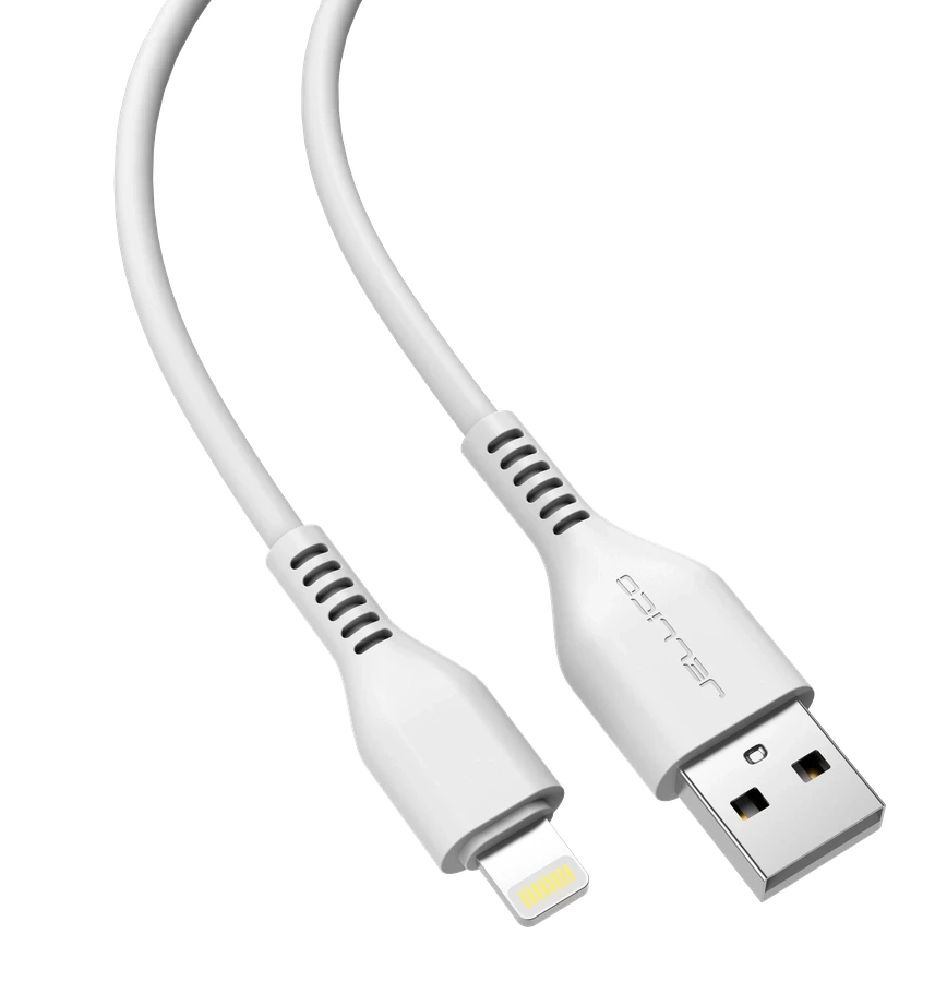 JELLICO cable KDS-32 Lightning USB 3.1A 2M White