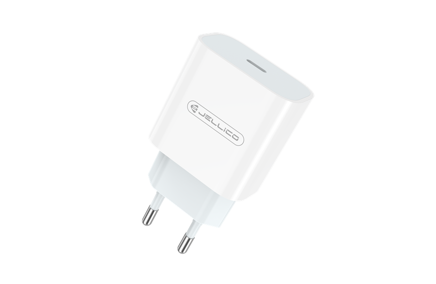 JELLICO wall charger AK180 PD 20W 1xUSB-C White