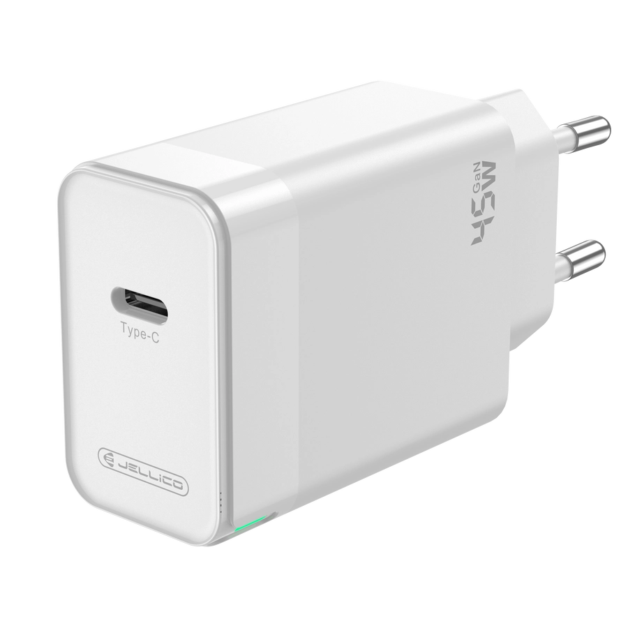 JELLICO wall charger C105 GaN PD 45W 1xUSB-C White